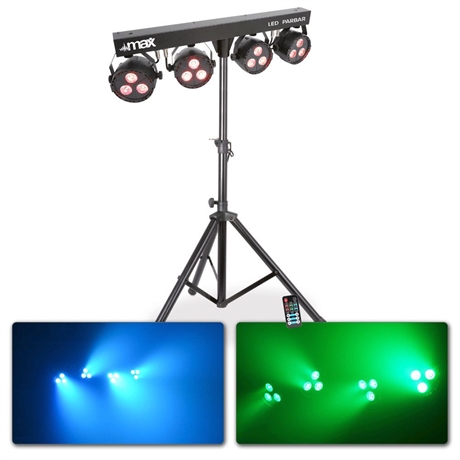 MAX PartyBar4 PARBAR 4Way 3x4in1 LED