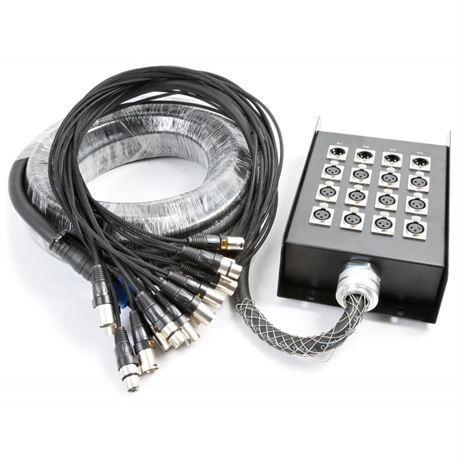 PD Connex CX162 Stage Snake XLR 12 F+4 M 30m